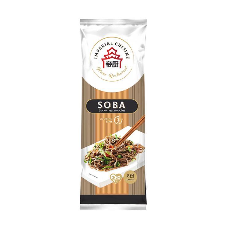 Лапша Imperial Cuisine soba гречневая 300 гр., флоу-пак