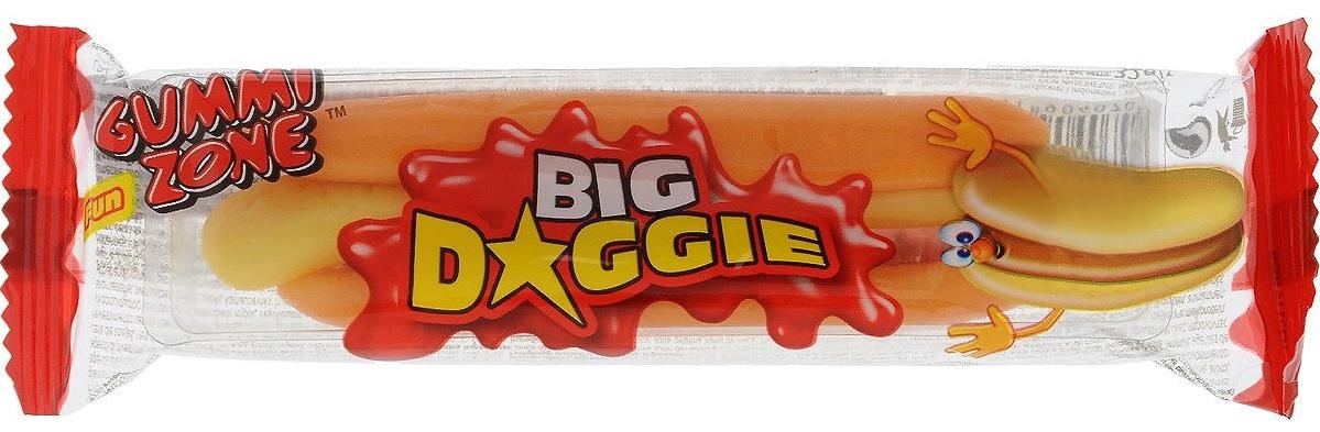 Мармелад Gummi Zone Big Doggie Большой хотДог 32 гр., флоу-пак