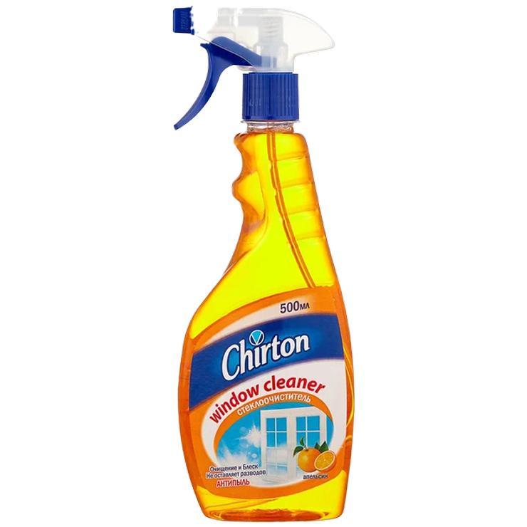 Чистящее средство для мытья стёкол Chirton апельсин 750 мл., ПЭТ