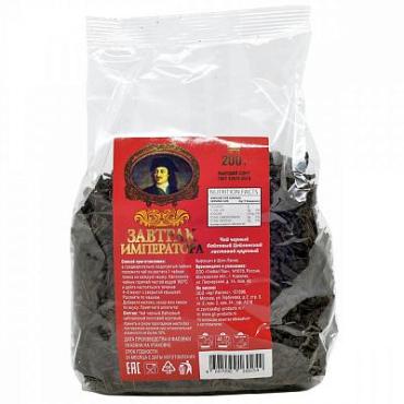 Чай Цейлонский, чёрный крупнолистовой Завтрак императора, 200 гр., пластиковый пакет