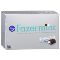 Конфеты Fazer шоколадные mint, 150 гр., картон