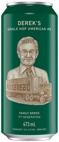 Пиво Moosehead Derek's Single Hop American IPA светлое фильтрованное пастеризованное 6.1% Канада 473 мл., ж/б