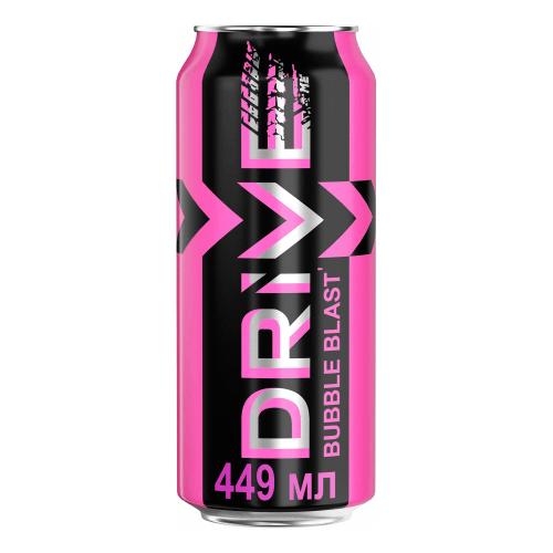 Напиток энергетический Drive Me баббл бласт 450 мл., ж/б