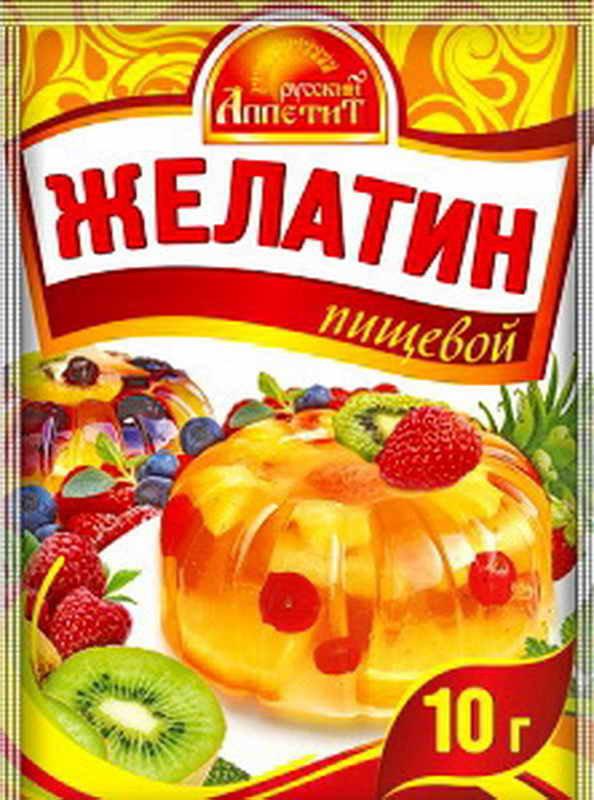 Желатин Русский аппетит пищевой 10 гр., саше