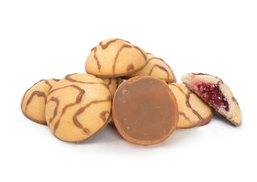 Печенье Альвина, Мозаика песочное в шоколаде, 2 кг., картон