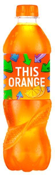 Напиток газированный This Orange апельсин 500 мл., ПЭТ