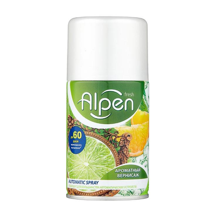 Баллон сменный для автоматического освежителя воздуха Alpen Ароматный вернисаж 250 мл.