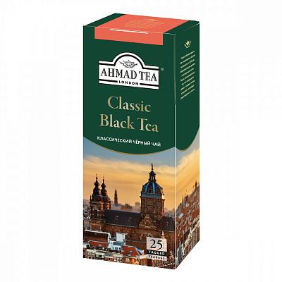 Чай Ahmad Tea классический 25 пакетиков 50 гр., картон