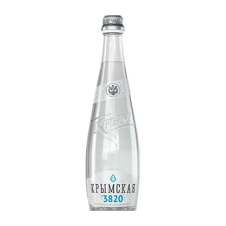 Вода негазированная Крымская 3820 питьевая 500 мл., стекло