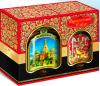 Подарочный набор чай Markk Старинные города Руси + кофе Альфа, 190 гр., картон