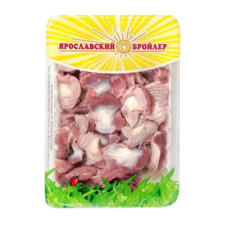Желудки Ярославский бройлер мышечные цыплят - бройлеров з/м 610 гр., пакет
