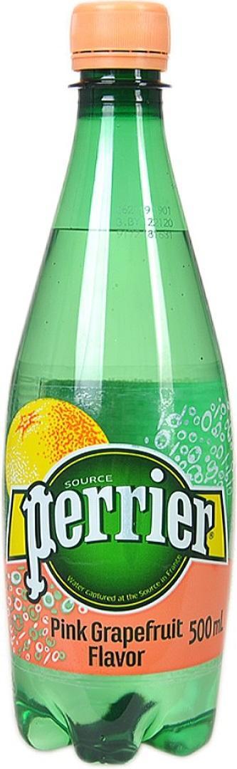 Напиток газированный Perrier грейпфрут 500 мл., ПЭТ