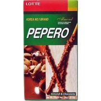 Соломка Pepero Almond в шоколадной глазури с миндалем 36 гр., картон