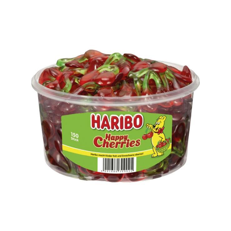 Мармелад жевательный Haribo Веселые вишенки 1,2 кг., пластик