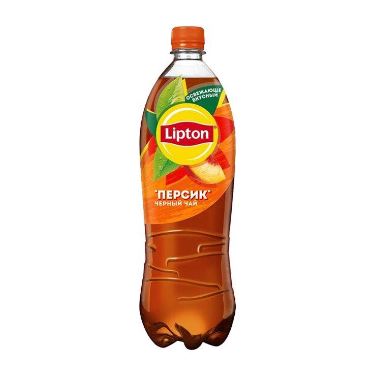 Чай Холодный Lipton Ice Tea черный персик 1 л., ПЭТ