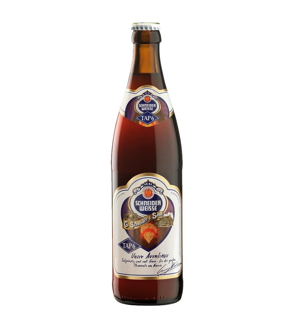 Пиво Schneider Weisse Mein Aventinus темное 8.2% 500 мл., ж/б