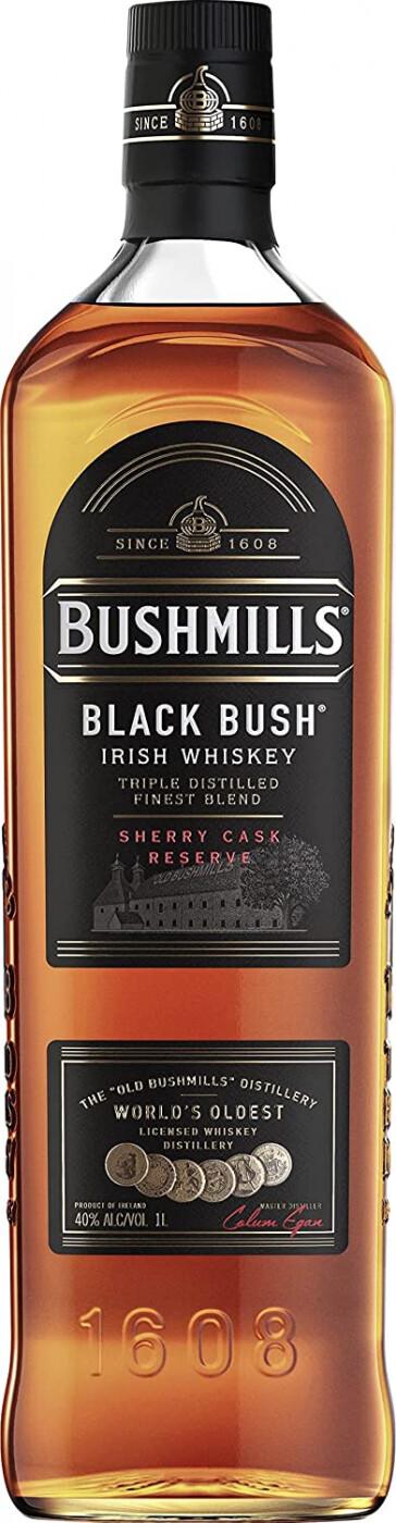 Виски ирландский купажированный Бушмилс Блэк Буш  40% Великобритания ПИ, 1 л., стекло