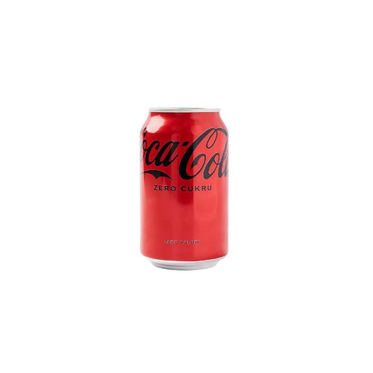 Напиток газированный Coca-Cola zero 330 мл., ж/б