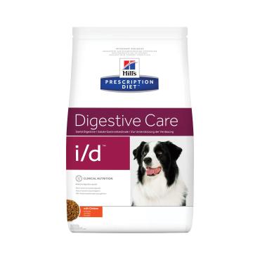 Корм сухой для собак i/d, Hill's Prescription Diet, 2 кг., пластиковый пакет