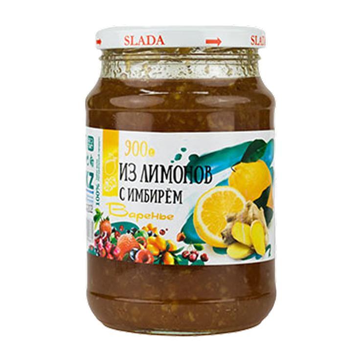 Варенье Слада из Лимонов с имбирем 900 гр., стекло