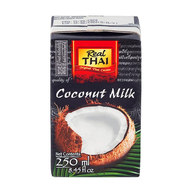 Сливки Real Thai кокосовые 17-19% 250 мл., тетра-пак