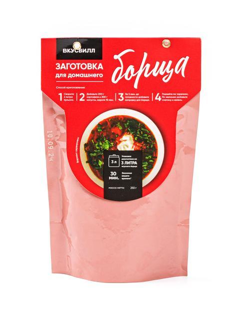 Заготовка для домашнего борща ВкусВилл 250 гр., дой-пак