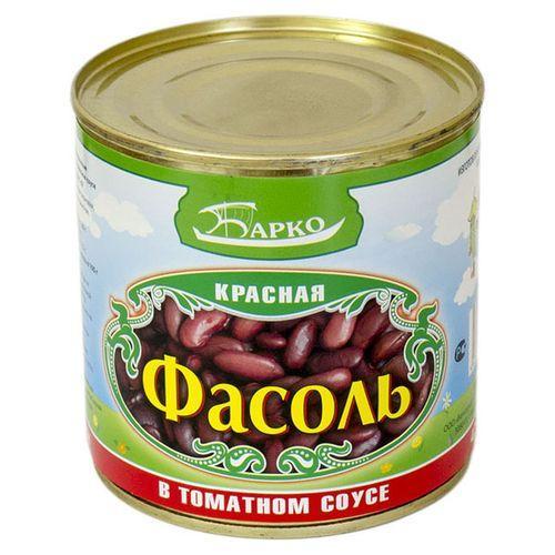 Фасоль красная Барко в томатном соусе 400 гр., ж/б