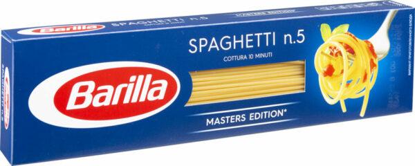 Макаронные изделия Barilla Spaghetti n.5 450 гр., картон