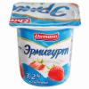 Продукт йогуртный Эрмигурт Клубника 3,2% 100 гр., ПЭТ