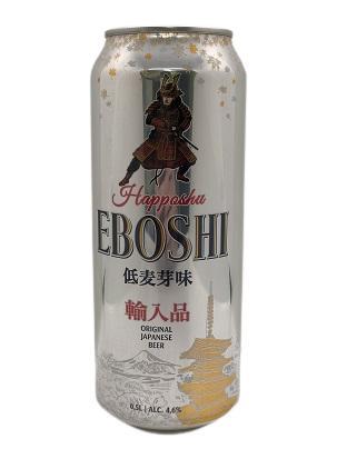Пиво Eboshi Happoshu светлое алк 4.6%, 500 мл., ж/б