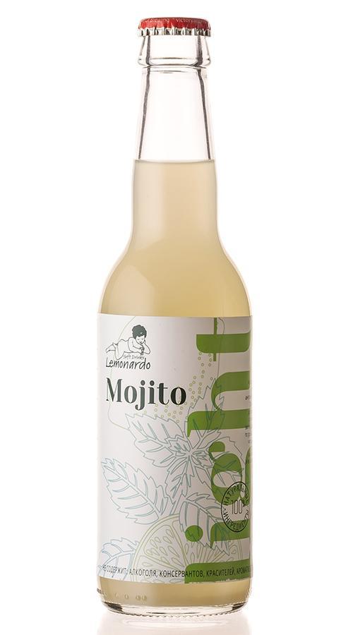 Лимонад Lemonardo Mojito Light мохито натуральный со стевией 330 мл., стекло