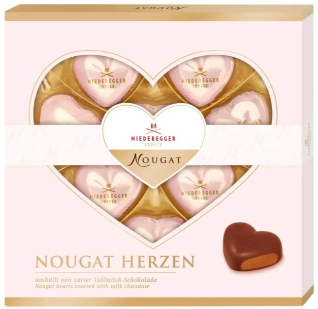 Конфеты Niederegger Нуга-вариации Ассорти 125 гр., картон