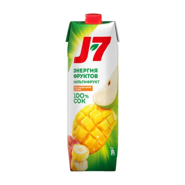 Сок J7 мультифрукт 970 мл., тетра-пак