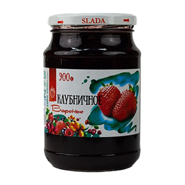 Варенье Slada клубничное 900 гр., стекло