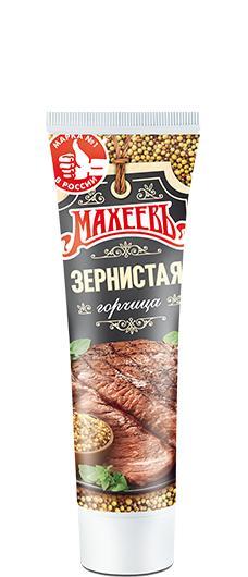 Горчица Махеевъ Зернистая 100 гр., туба