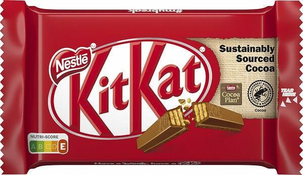 Батончик шоколадный KitKat 4 Fingers 41,5 гр., флоу-пак