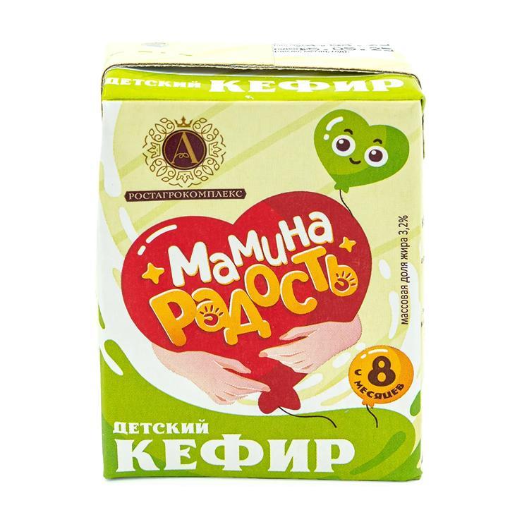 Кефир Мамина радость детский 3,2% 210 гр., тетра-пак