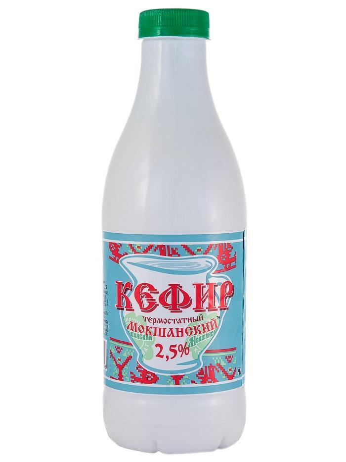 Кефир Мокшанский классический 2,5% 930 гр., ПЭТ