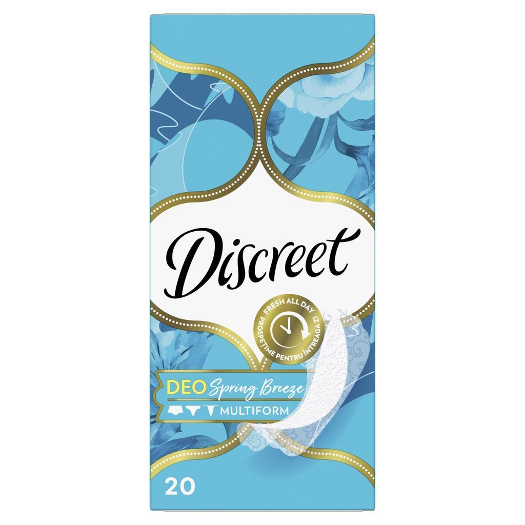 Прокладки ежедневные Discreet Весенний бриз 20 шт., картон