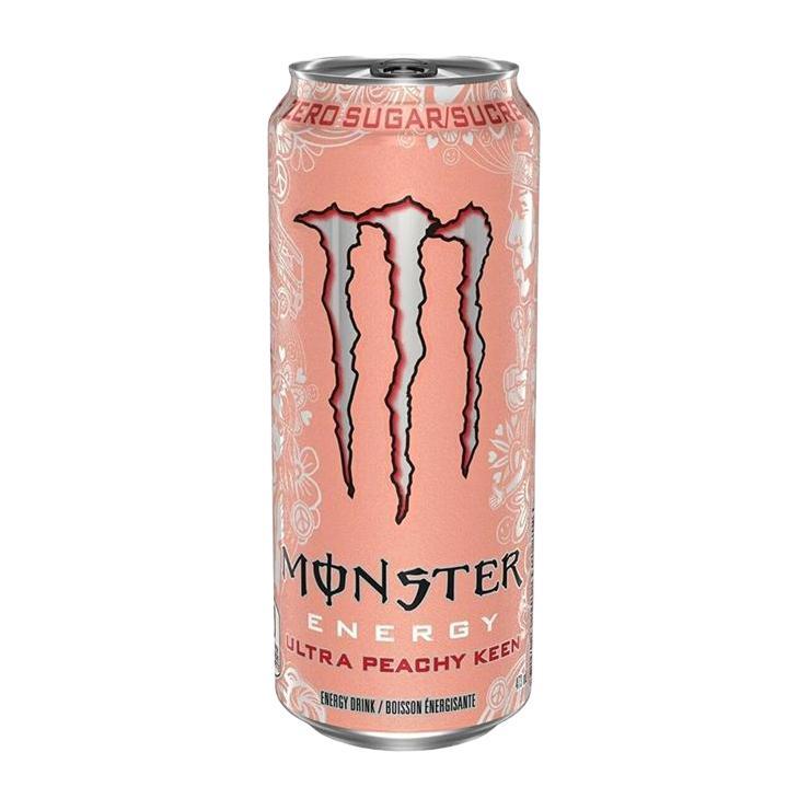 Напиток энергетический Monster Energy Peachy Keen Zero Ирландия 500 мл., ж/б