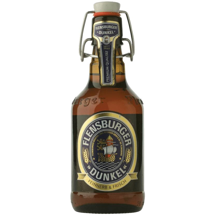 Пиво Flensburger Dunkel темное фильтрованное 4,8%