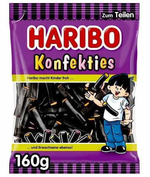 Мармелад Haribo Konfekties 160 гр., флоу-пак