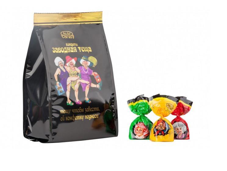 Конфеты Атаг Заводная теща 200 гр., флоу-пак