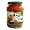 Ассорти Кубань Продукт из томатов и огурцов маринованное, 680 гр., стекло