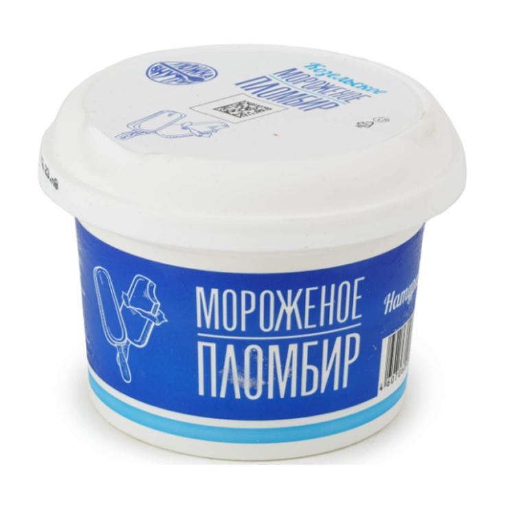 Мороженое пломбир Козельское 15% 150 гр., стакан