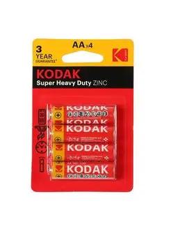 Батарейки KODAK AA R6 4 шт., блистер