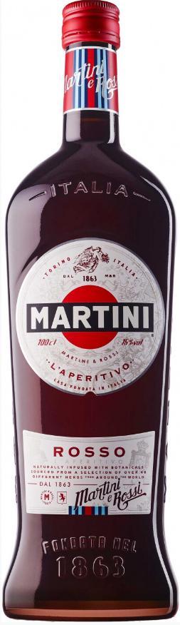 Вермут Martini rosso, 15 %, 500 мл., стекло