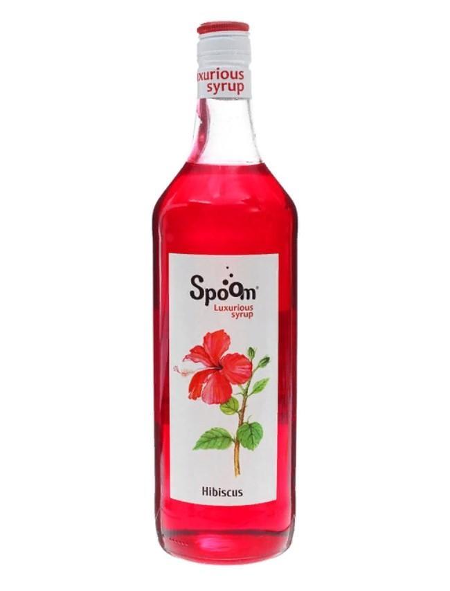 Сироп Spoom Гибискус 1 л., стекло