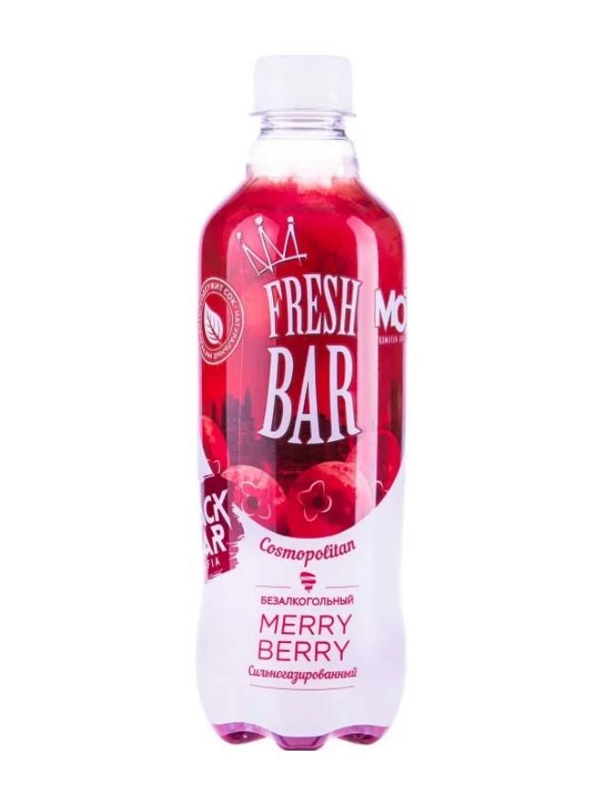 Напиток Fresh Bar Merry Berry газированный 480 мл., ПЭТ