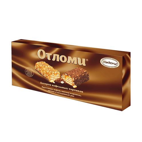 Мини-тортики Акконд вафельные Отломи 250 гр., картон